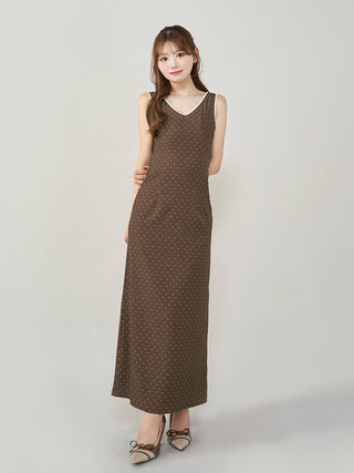 モデル：158cm（着用サイズ：FREE　着用カラー：BRN）