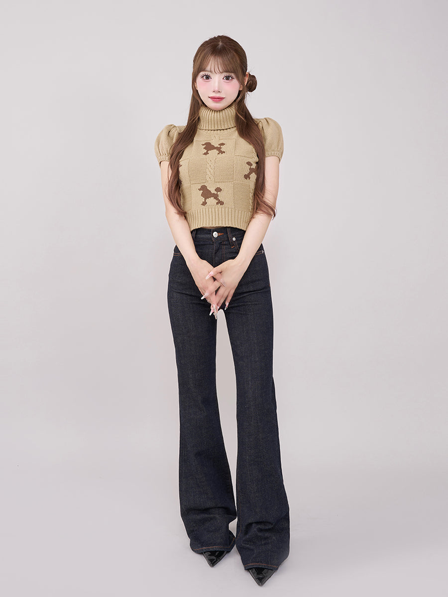 モデル：158cm（着用サイズ：FREE　着用カラー：BEG)