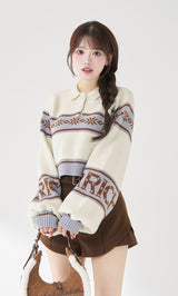 モデル：158cm（着用サイズ：FREE　着用カラー：IVO）