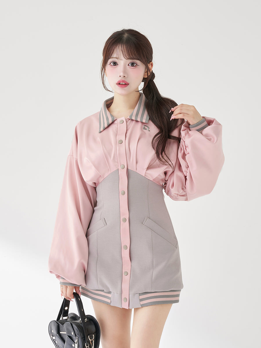 モデル：158cm（着用サイズ：FREE　着用カラー：PNK）