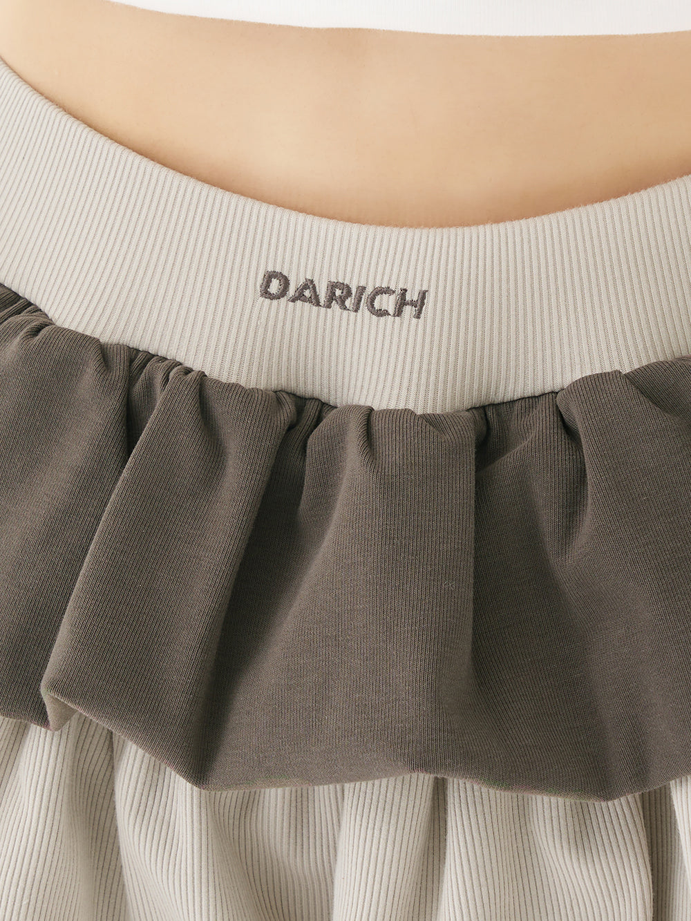 カットフリルミックスミニスカート – Darich (ダーリッチ)