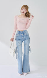 モデル：158cm（着用サイズ：FREE　着用カラー：PNK）