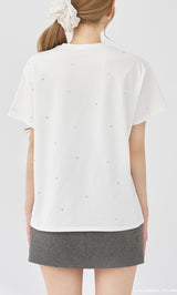 モデル：158cm（着用サイズ：FREE　着用カラー：WHT）