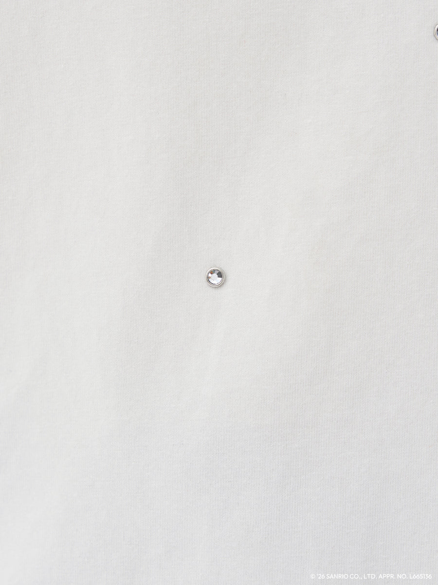 モデル：158cm（着用サイズ：FREE　着用カラー：WHT）