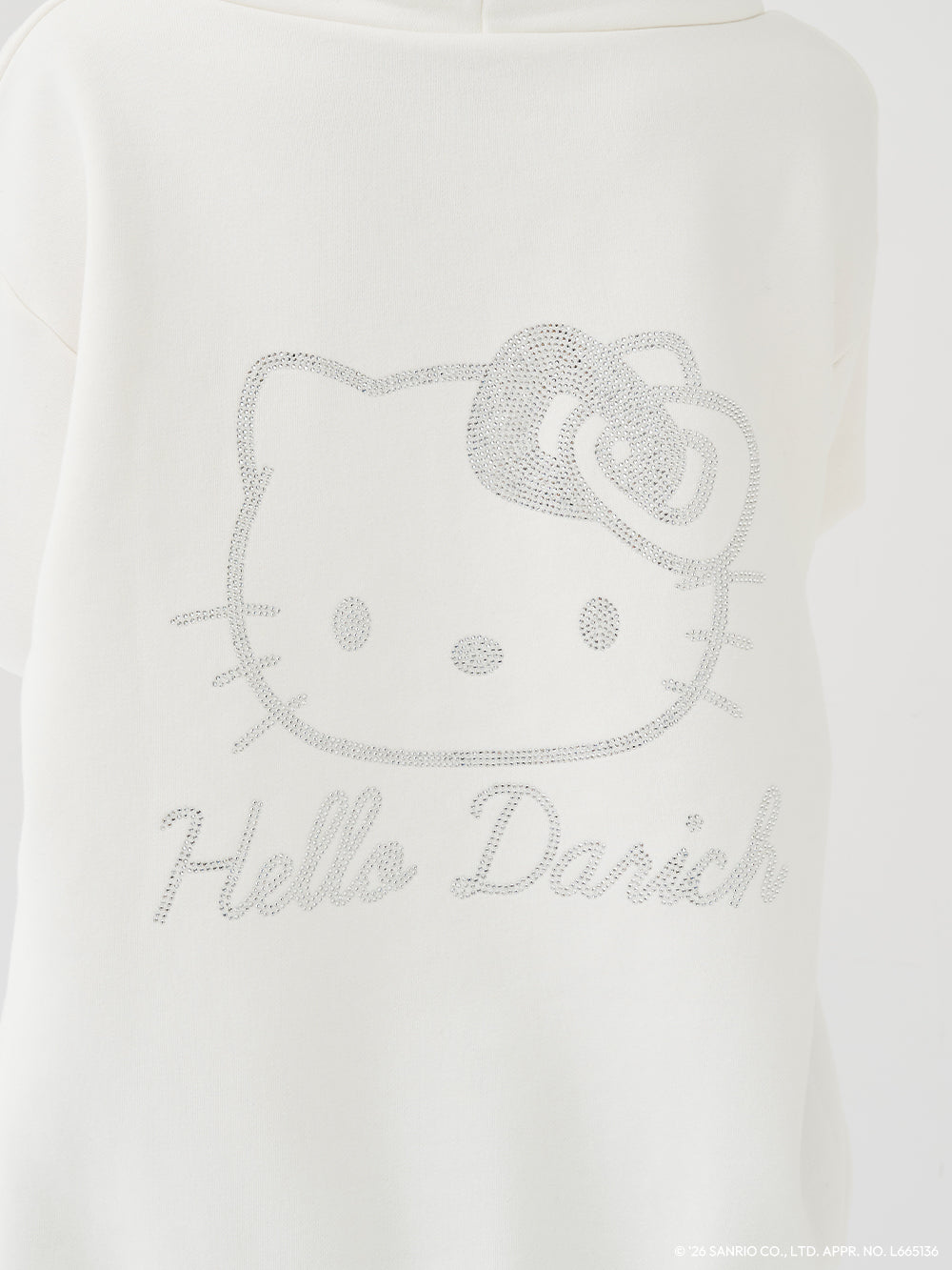 Hello Darichジップアップフーディ