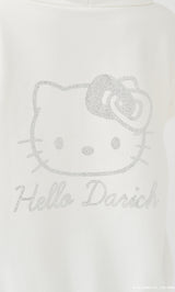 モデル：158cm（着用サイズ：FREE　着用カラー：WHT）