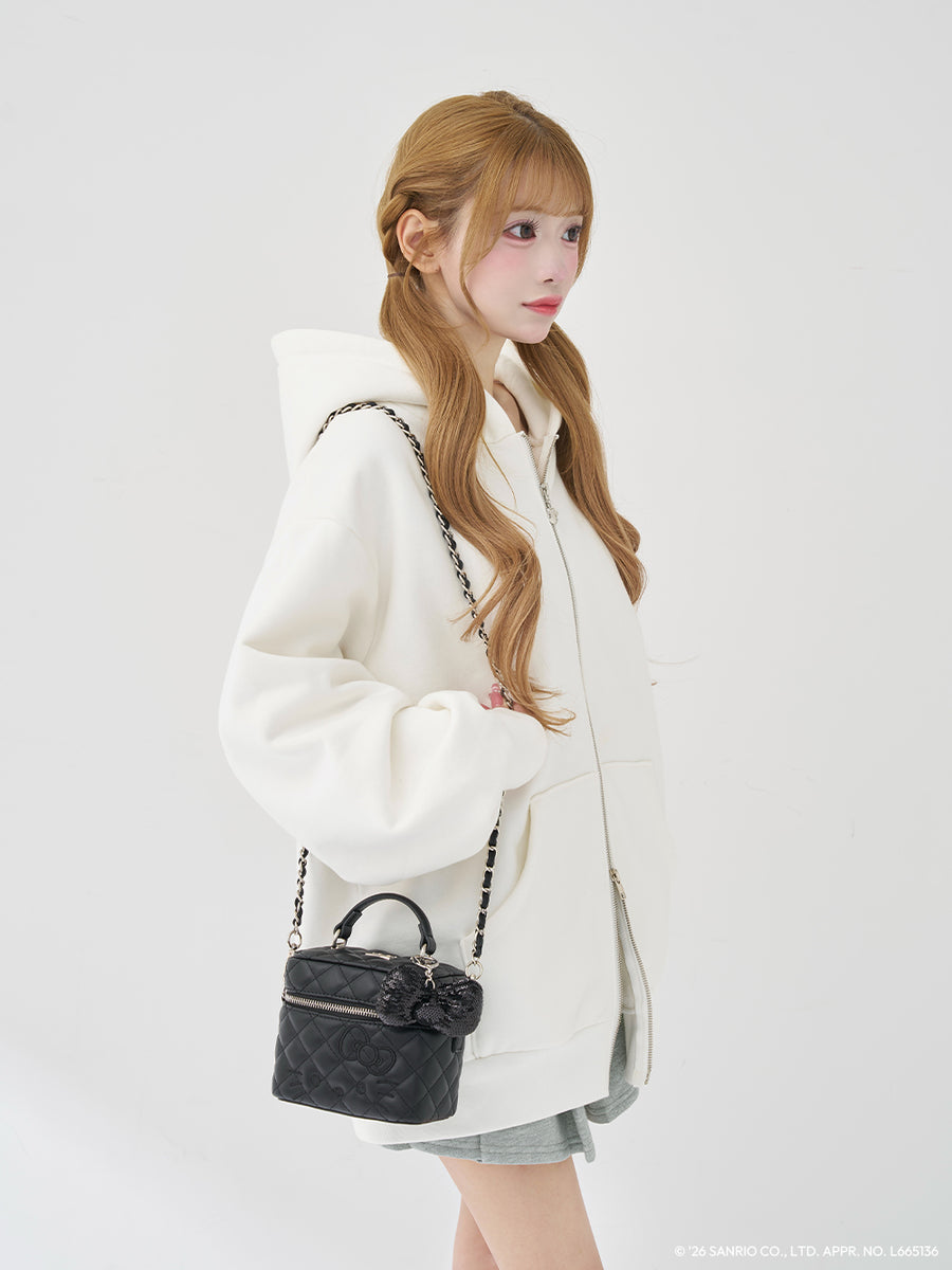 サイズ：FREE　カラー：BLK