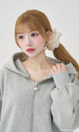 モデル：158cm（着用サイズ：FREE　着用カラー：GRY）