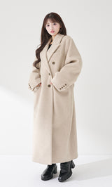 モデル：158cm（着用サイズ：FREE　着用カラー：BEG）