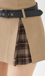 モデル：158cm（着用サイズ：S　着用カラー：BEG）