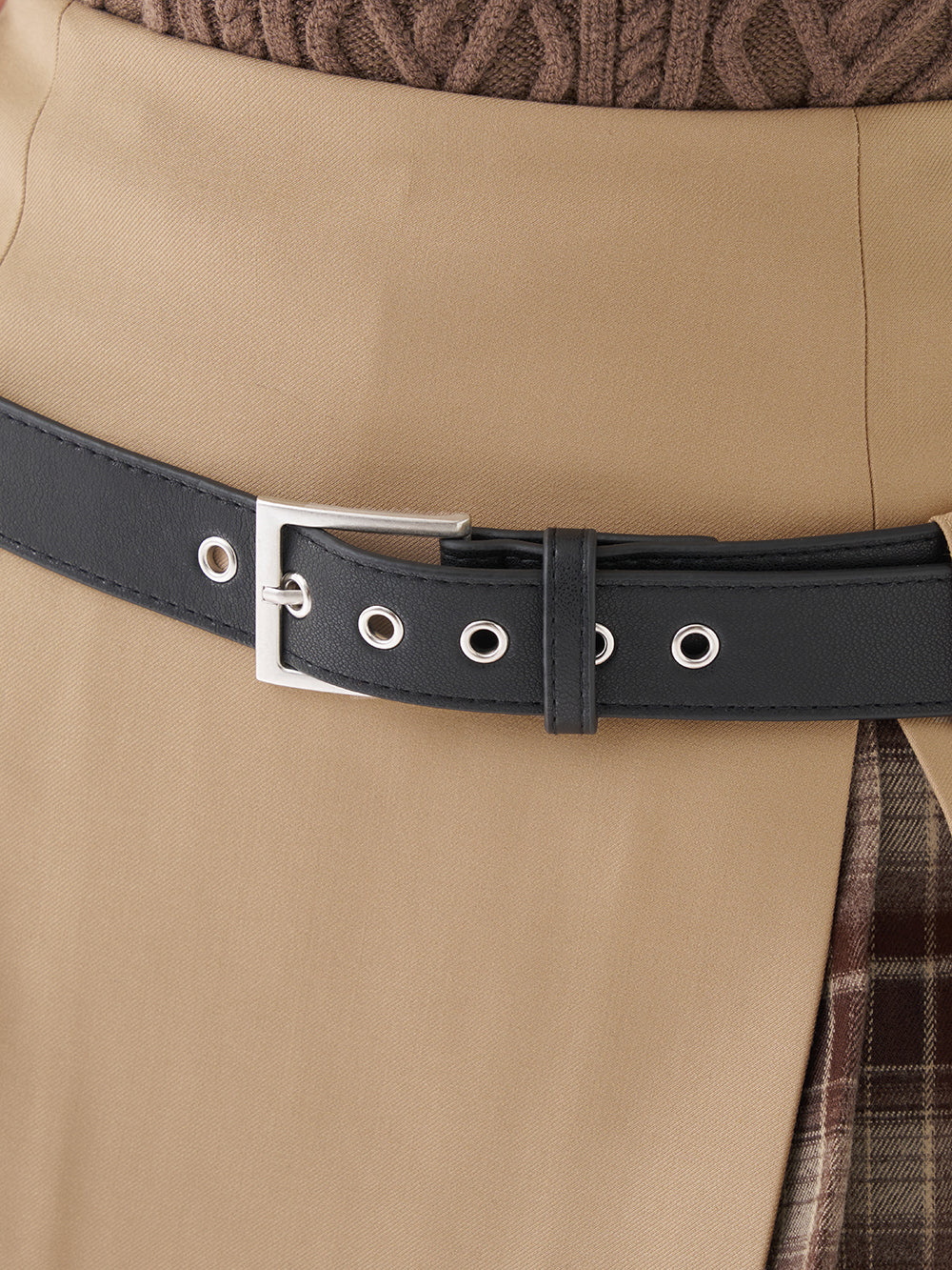 モデル：158cm（着用サイズ：S　着用カラー：BEG）