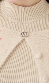 モデル：158cm（着用サイズ：FREE　着用カラー：IVO）