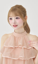 モデル：158cm（着用サイズ：FREE　着用カラー：PNK）