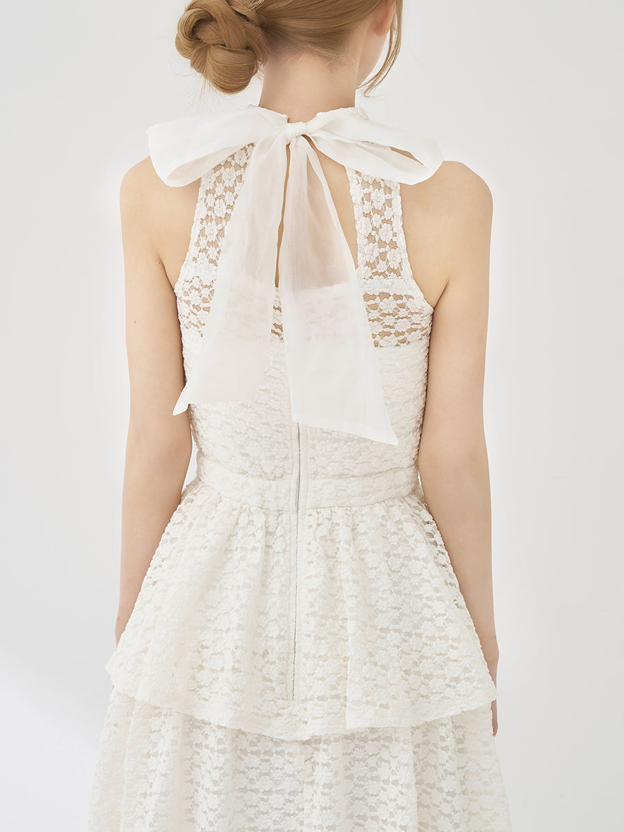 モデル：158cm（着用サイズ：FREE　着用カラー：WHT）