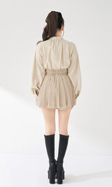 モデル：158cm（着用サイズ：FREE　着用カラー：IVO）