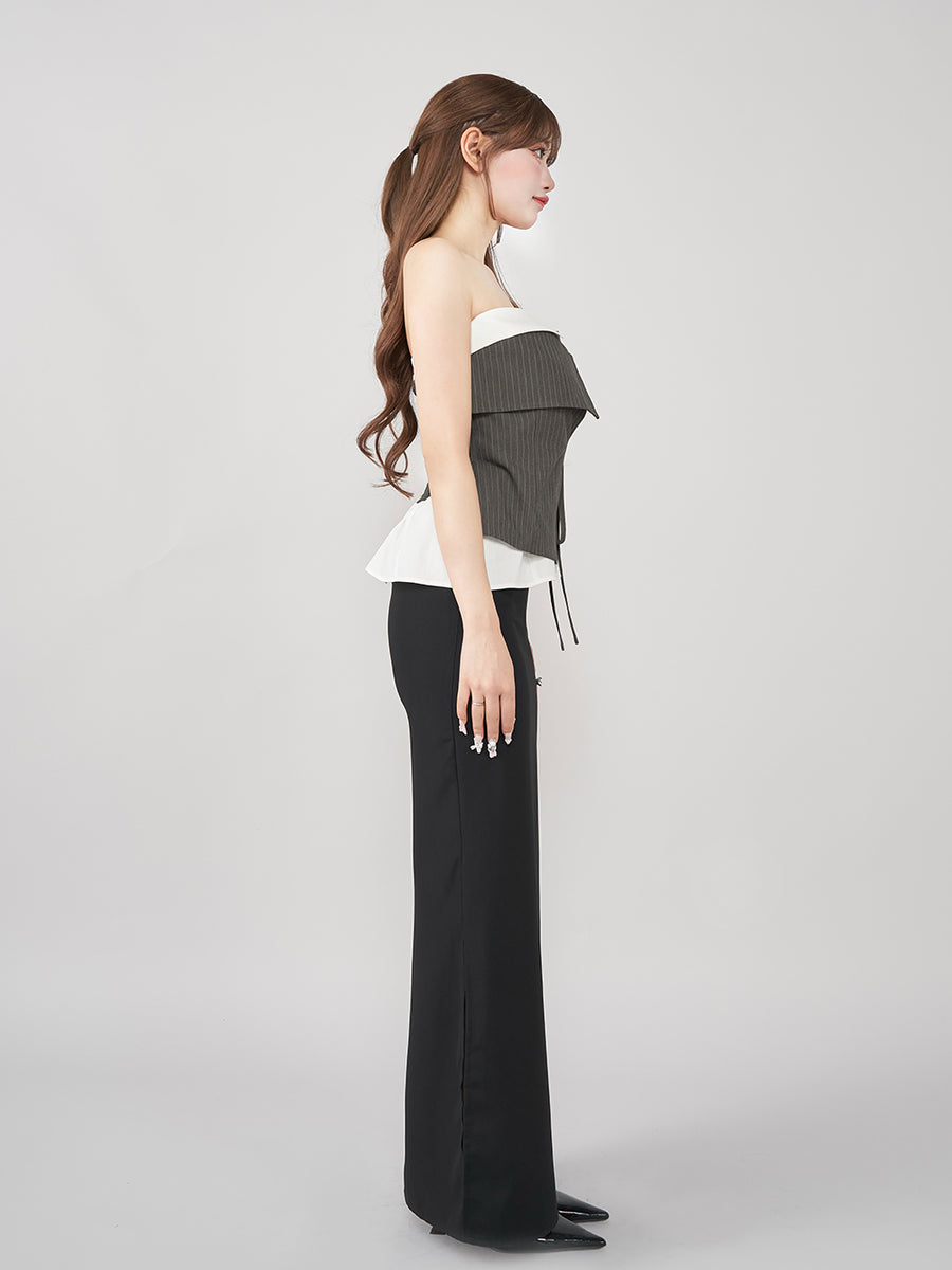 モデル：158cm（着用サイズ：FREE　着用カラー：GRY）