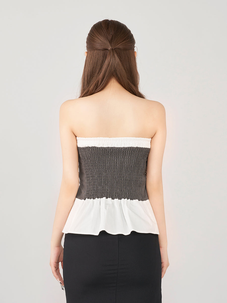 モデル：158cm（着用サイズ：FREE　着用カラー：GRY）