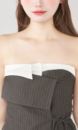 モデル：158cm（着用サイズ：FREE　着用カラー：GRY）