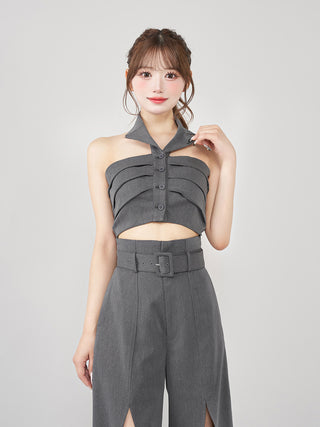 モデル：158cm（着用サイズ：FREE　着用カラー：C-GRY）