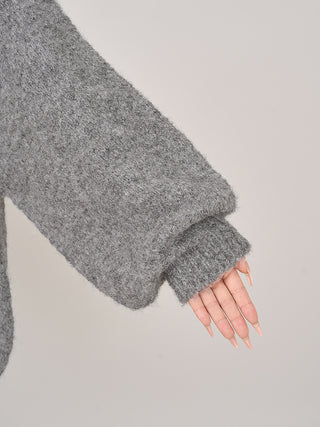 モデル：158cm（着用サイズ：FREE　着用カラー：GRY）