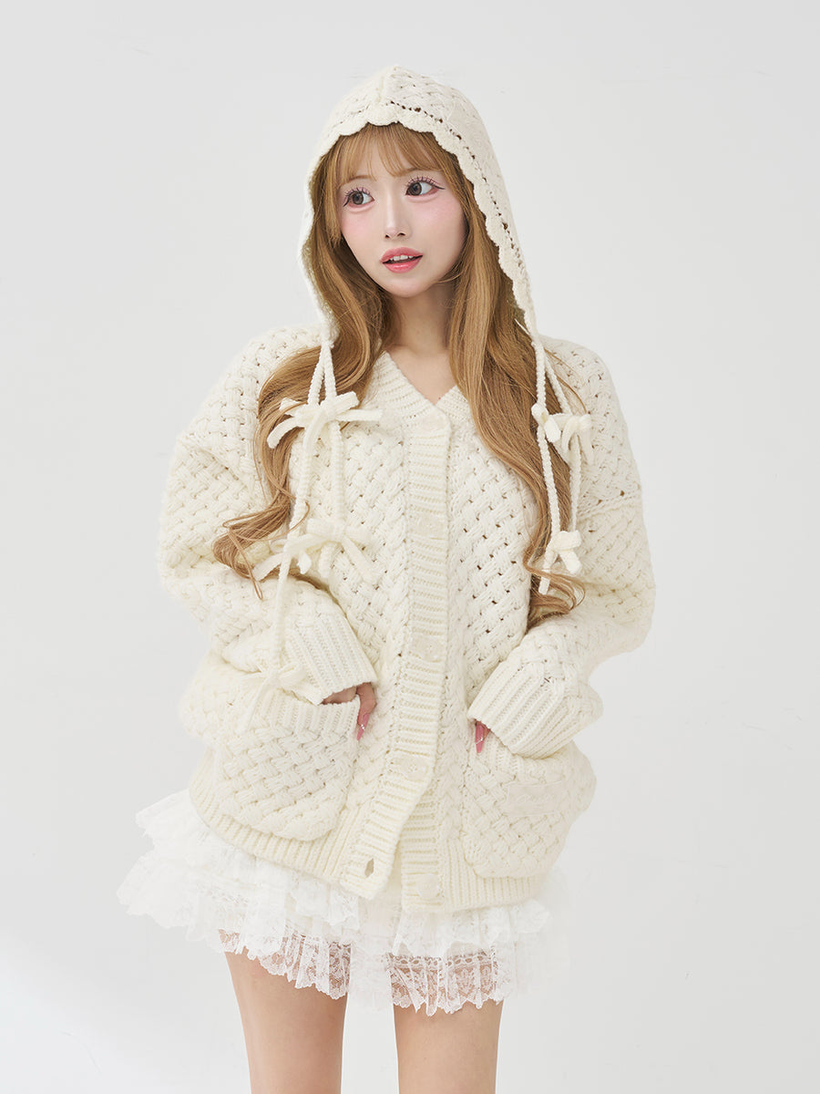 モデル：158cm（着用サイズ：FREE　着用カラー：WHT）