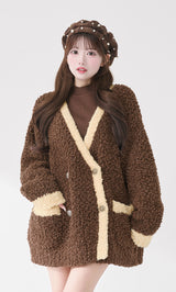 モデル：158cm（着用サイズ：FREE　着用カラー：BRN）