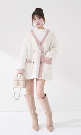 モデル：158cm（着用サイズ：FREE　着用カラー：IVO）