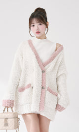 モデル：158cm（着用サイズ：FREE　着用カラー：IVO）