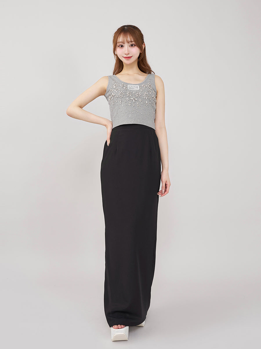 モデル：157cm（着用サイズ：FREE　着用カラー：GRY）