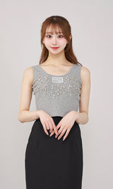 モデル：157cm（着用サイズ：FREE　着用カラー：GRY）