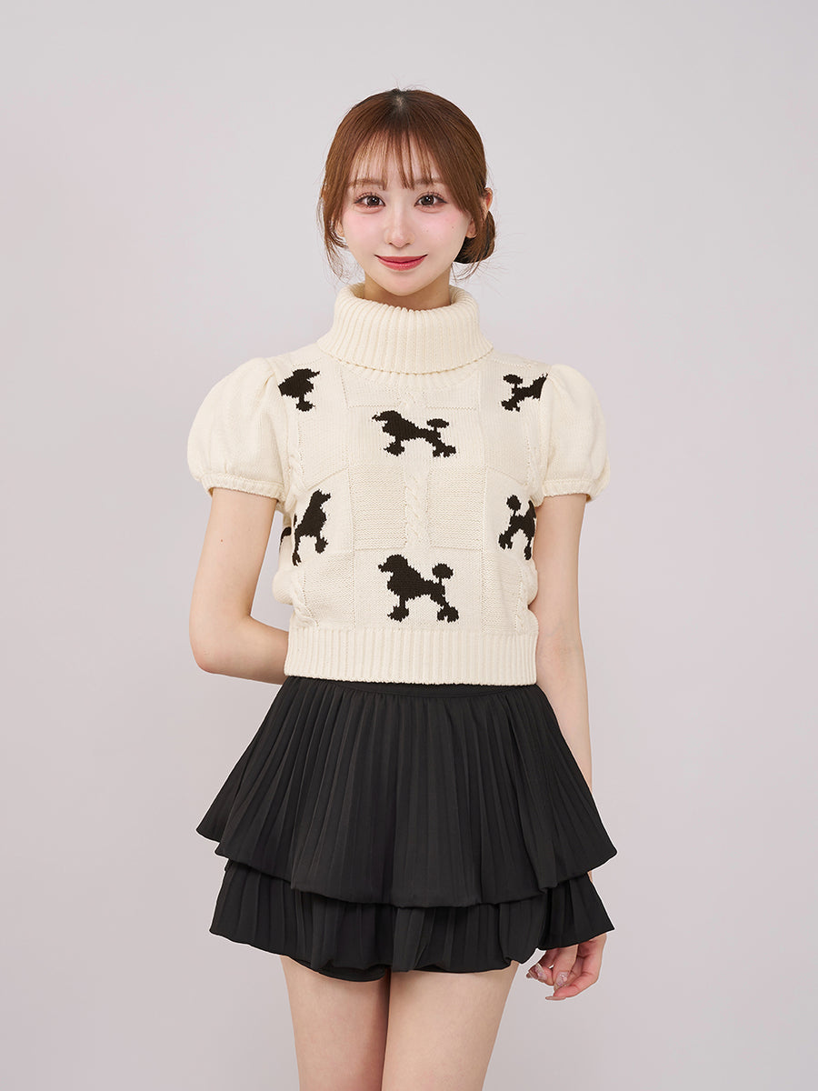モデル：157cm（着用サイズ：FREE　着用カラー：IVO）
