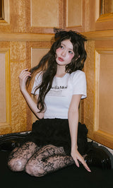 モデル：164cm（着用サイズ：FREE　着用カラー：BLK）