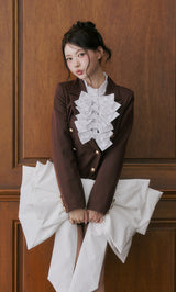 モデル：164cm（着用サイズ：FREE　着用カラー：WHT）