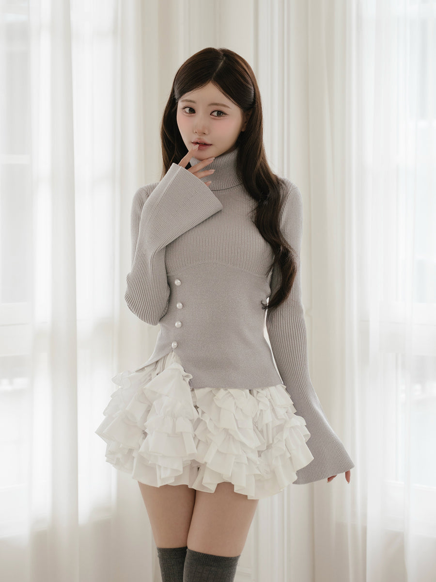 モデル：164cm（着用サイズ：FREE　着用カラー：WHT）