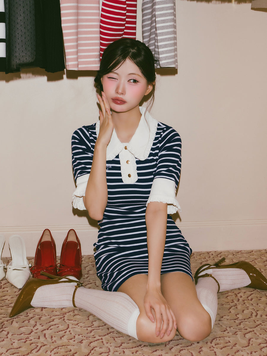 モデル：164cm（着用サイズ：FREE　着用カラー：NVY）