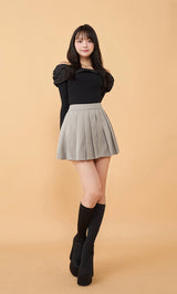 モデル：163cm（着用サイズ：S　着用カラー：GRY）