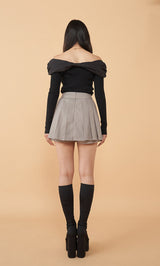 モデル：163cm（着用サイズ：S　着用カラー：GRY）