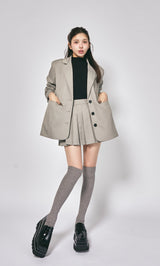 モデル：160cm（着用サイズ：S　着用カラー：GRY）