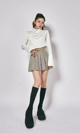 モデル：160cm（着用サイズ：S　着用カラー：GRY）
