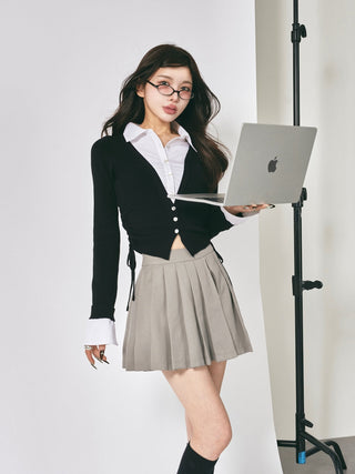 モデル：160cm（着用サイズ：S　着用カラー：GRY）