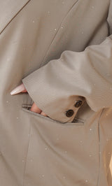 モデル：158cm（着用サイズ：FREE　着用カラー：GRY）