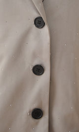 モデル：158cm（着用サイズ：FREE　着用カラー：GRY）