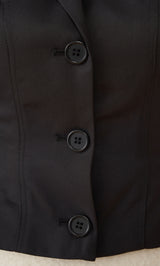 モデル：158cm（着用サイズ：FREE　着用カラー：BLK）