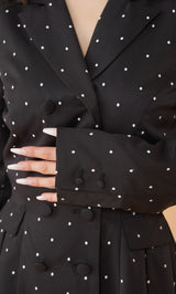 モデル：158cm（着用サイズ：FREE　着用カラー：DOT）