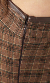 モデル：158cm（着用サイズ：FREE　着用カラー：BRN）