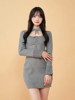 モデル：163cm（着用サイズ：FREE　着用カラー：GRY）