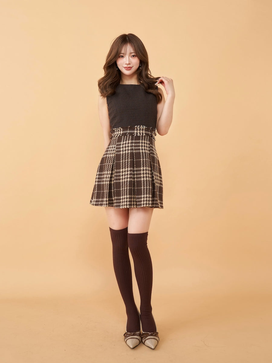 モデル：158cm（着用サイズ：FREE　着用カラー：BRN）