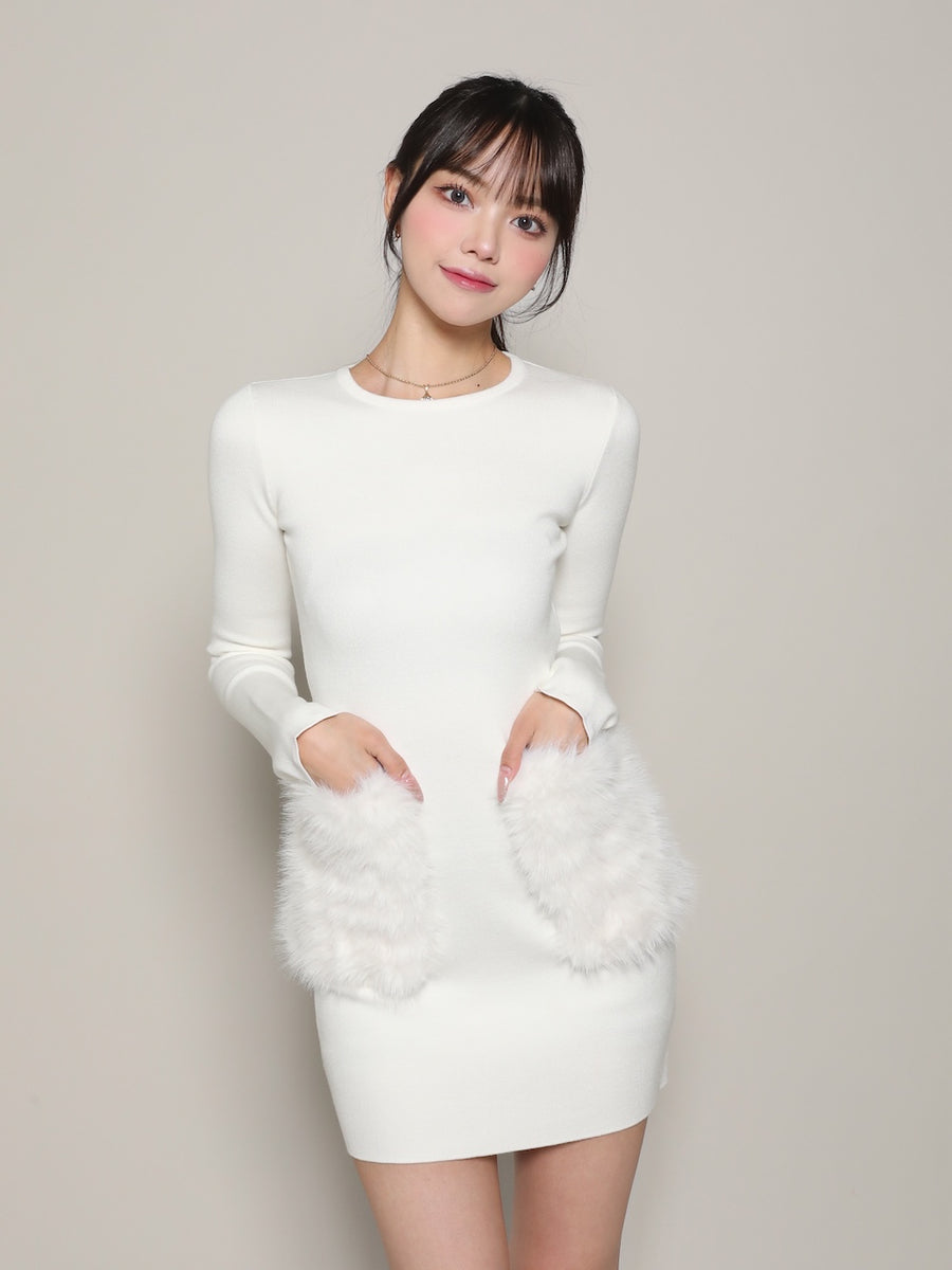 モデル：163cm（着用サイズ：FREE　着用カラー：WHT）