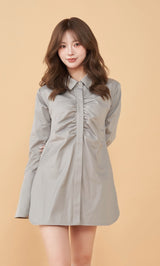 モデル：158cm（着用サイズ：FREE　着用カラー：GRY）