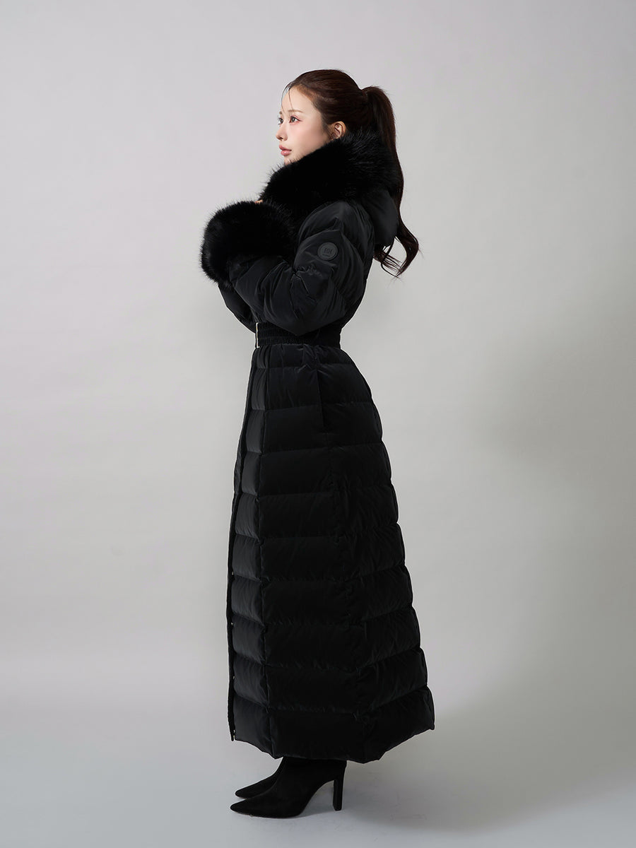 モデル：158cm（着用サイズ：S　着用カラー：BLK）